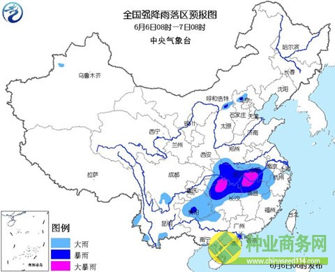 暴雨藍色預(yù)警：湖南湖北安徽江西局地有大暴雨